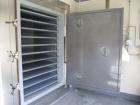 Used Stokes Vacuum Shelf Dryer, Model 900-338-205. Halar lined carbon steel. (10) 44