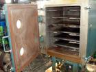 Used United McGill Vacuum Shelf Dryer, Model 3B, approximately 28 square feet, stainless steel. (6) 29