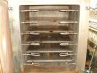 Used United McGill Vacuum Shelf Dryer, Model 3B, approximately 28 square feet, stainless steel. (6) 29