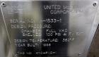 Used United McGill Vacuum Shelf Dryer, Model MD-1