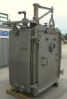Used Von Roll Vacuum Shelf Dryer, approximately 183 square feet, carbon steel. (15) 48-3/4