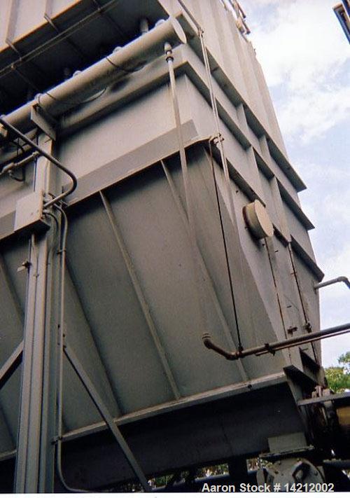 Unused-Used Baghouse - 88,000 CFM. Dustex/American Precision, Model #3612-14-56, complete w/ special silicone treated bags, trough hopper w/ screw conveyor and drive, structure w/ 4' underclearance a...