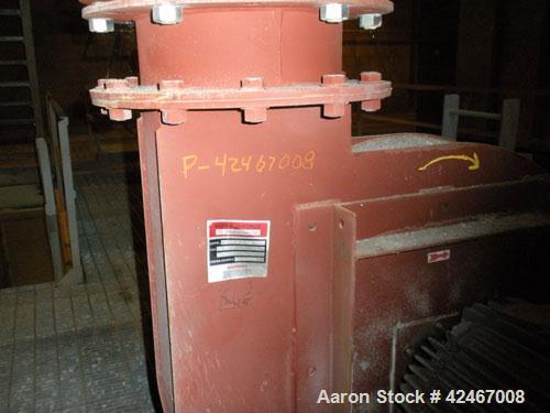 Used- Mikro-Pulsaire Pulse Jet Dust Collector. 9 Valve manifold, 6' diameter, approximately 9' high with 9 inlets, includes ...