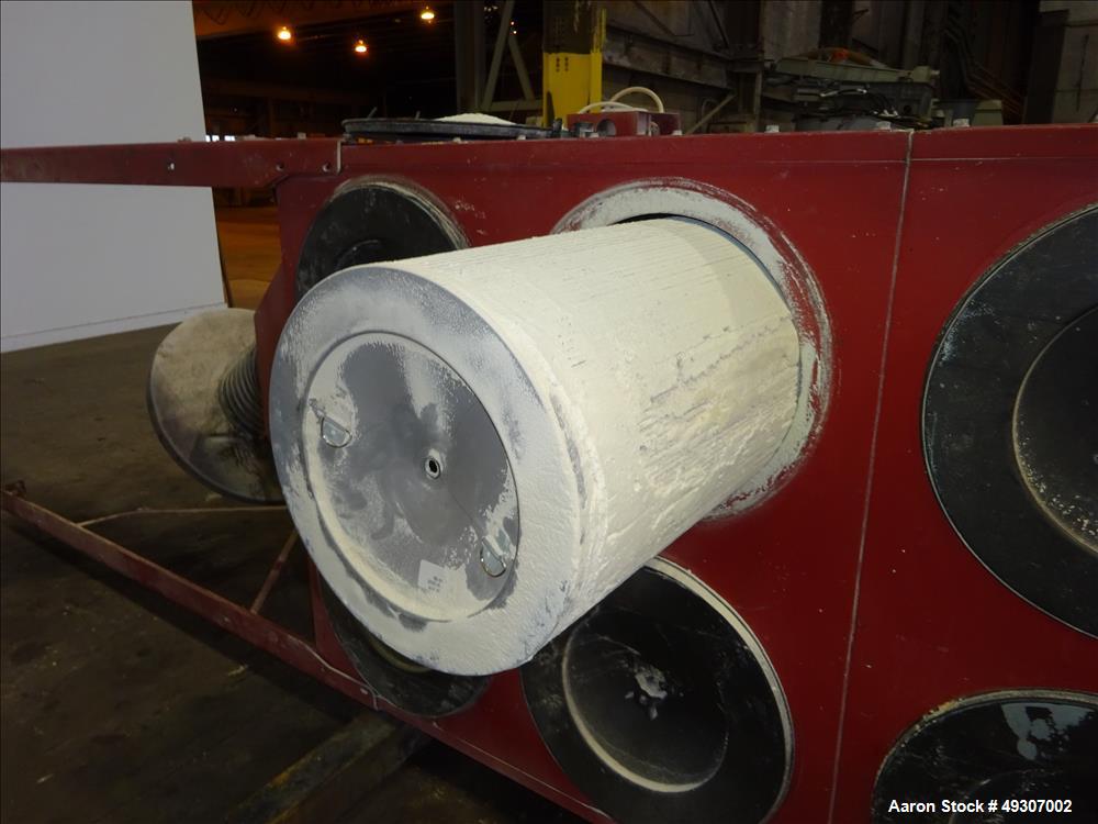 Used Micro Air Cartridge Roto-Pulse Dust Collector, Model P3753 (RP8), Carbon S
