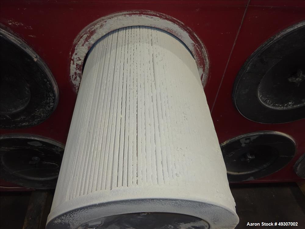 Used Micro Air Cartridge Roto-Pulse Dust Collector, Model P3753 (RP8), Carbon S