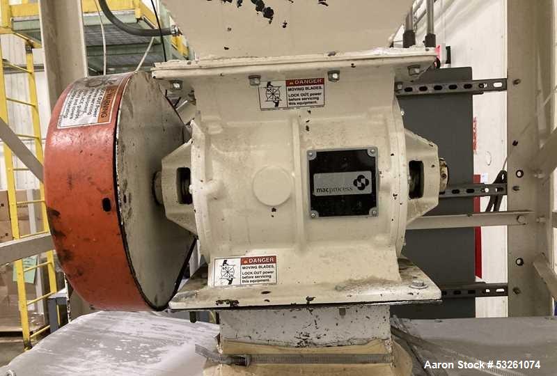 Used Mac Process Dust Collector and Rotary Valve with AirPro Fan – M-5125 & F-5120