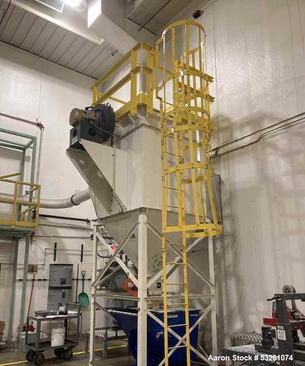 Used Mac Process Dust Collector and Rotary Valve with AirPro Fan – M-5125 & F-5120