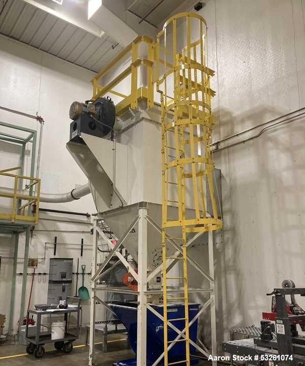 Used Mac Process Dust Collector and Rotary Valve with AirPro Fan – M-5125 & F-5120