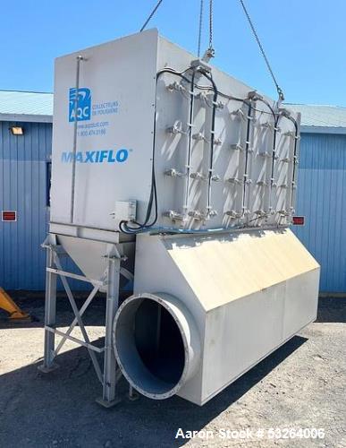 Used Maxiflo Pulse Air 72 Cartridge Dust Collector – 150 HP Fan, Control Panel & Ducting