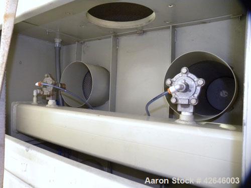 Used AAF OptiFlo DustCatcher Cartridge Type Pulse Jet Dust Collector, model DC4, size DC4-460T05S04PS00, carbon steel. 660 Square feet filter area, 800-1500 cfm air volume. (4) Cartridges, (4) access...