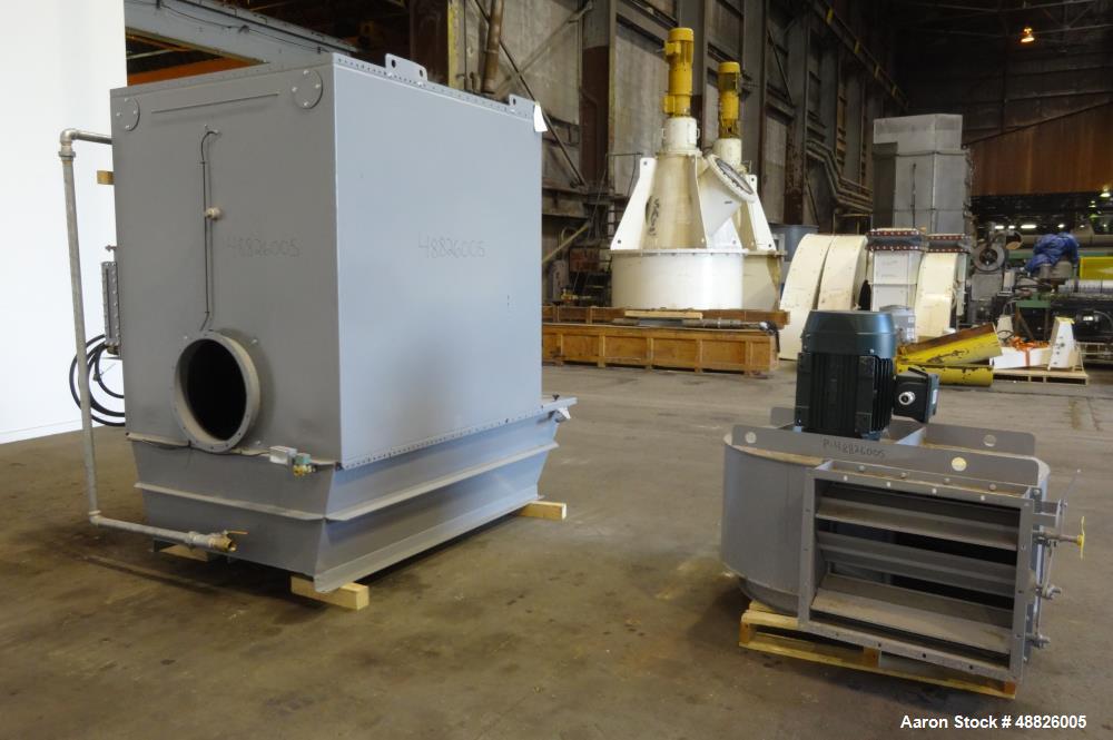Used- Airex Wetrex Series Wet Dust Collector, Model Wetrex-10, Carbon Steel.