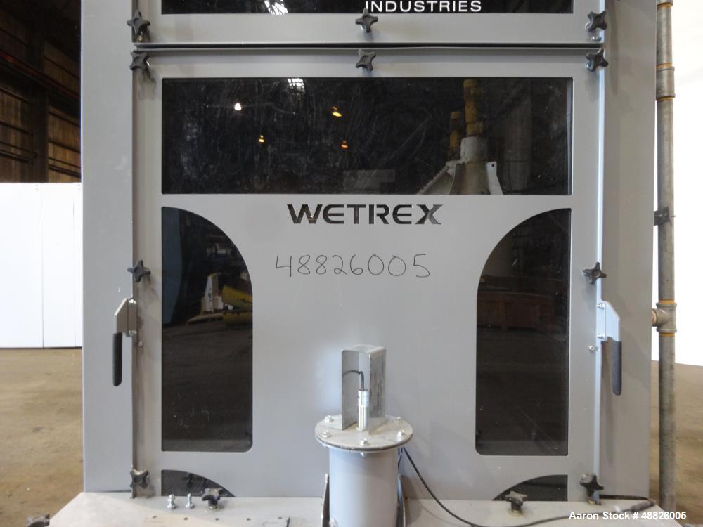 Used Airex Wetrex Series Wet Dust Collector, Model Wetrex-10, Carbon Steel.