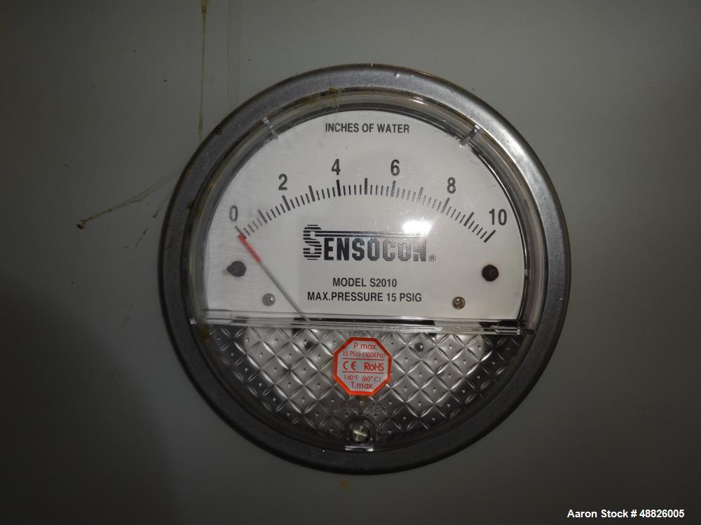 Used Airex Wetrex Series Wet Dust Collector, Model Wetrex-10, Carbon Steel.