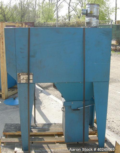 Used: Airflow Systems Inc Torit type cartridge type dust collector, model DCH-2, approximate 300 square foot filter area, 12...