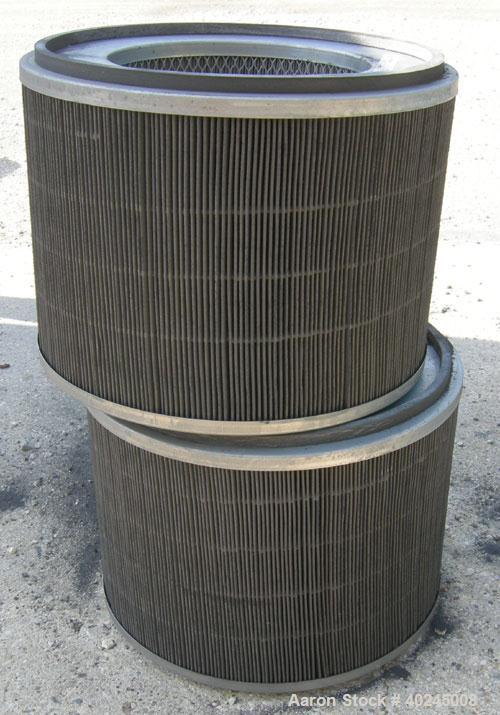 Used: Airflow Systems Inc Torit type cartridge type dust collector, model DCH-2, approximate 300 square foot filter area, 1200 CFM.  Carbon steel housing measures approximately 24" long x 24" wide x ...