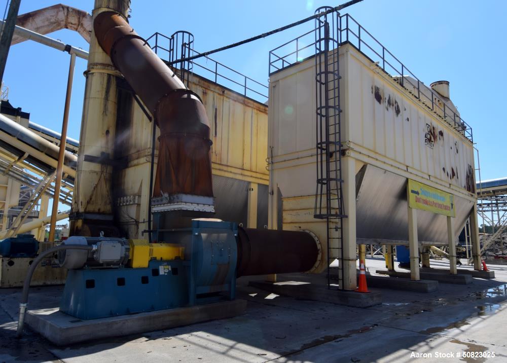 Used Astec Hot Baghouse, Model BH-68-16-PP-S