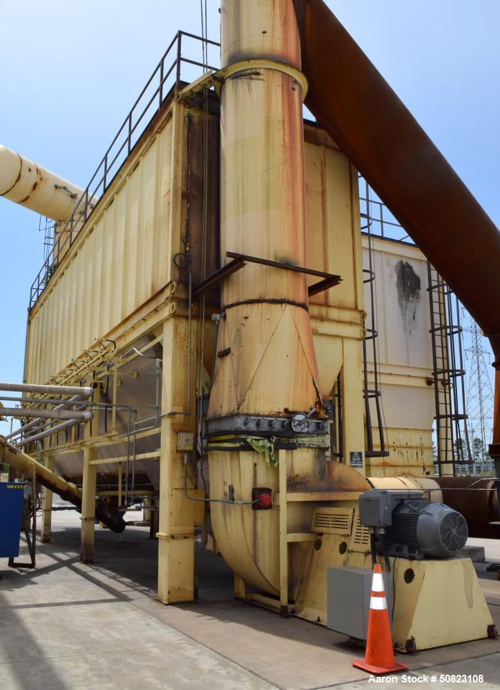 Used Astec Hot Baghouse, Model BH-68-12-PP, Carbon Steel. Top bolt on