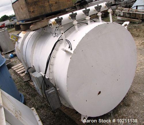 Used- Carbon Steel Environmental Filter Receiver Dust Collector, Model 84