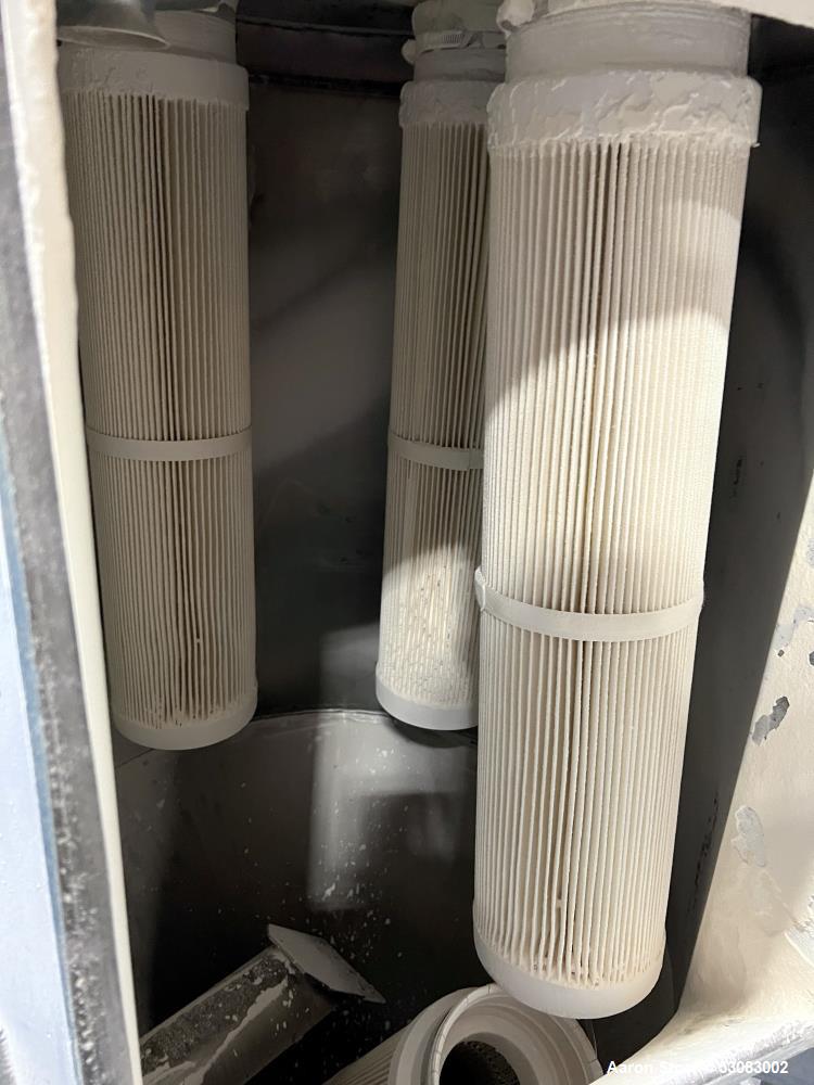 Used CPE Filters Inc Cartridge Filter Receiver / Dust Collector – Model 24-CFR-009-C, 400 ACFM