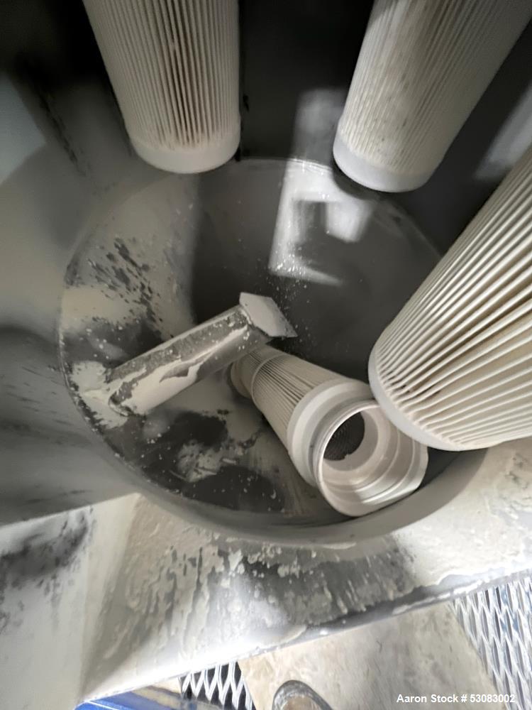 Used CPE Filters Inc Cartridge Filter Receiver / Dust Collector – Model 24-CFR-009-C, 400 ACFM