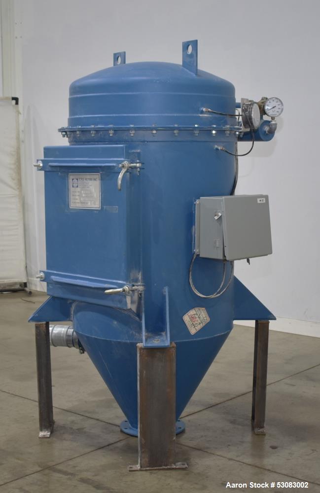 Used CPE Filters Inc Cartridge Filter Receiver / Dust Collector – Model 24-CFR-009-C, 400 ACFM