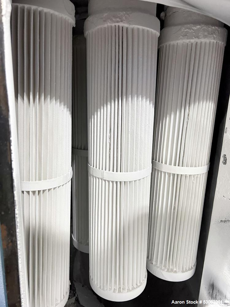Used CPE Filters Inc. Model 24-CFR-009-C Cartridge Filter Receiver – 400 ACFM Dust Collector