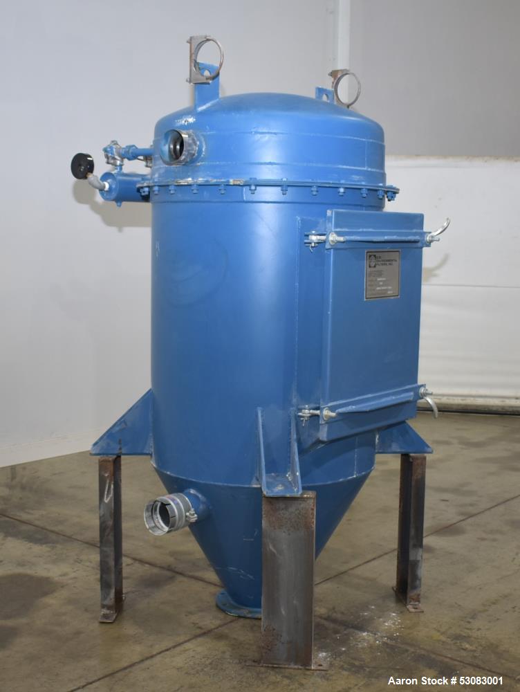 Used CPE Filters Inc. Model 24-CFR-009-C Cartridge Filter Receiver – 400 ACFM Dust Collector