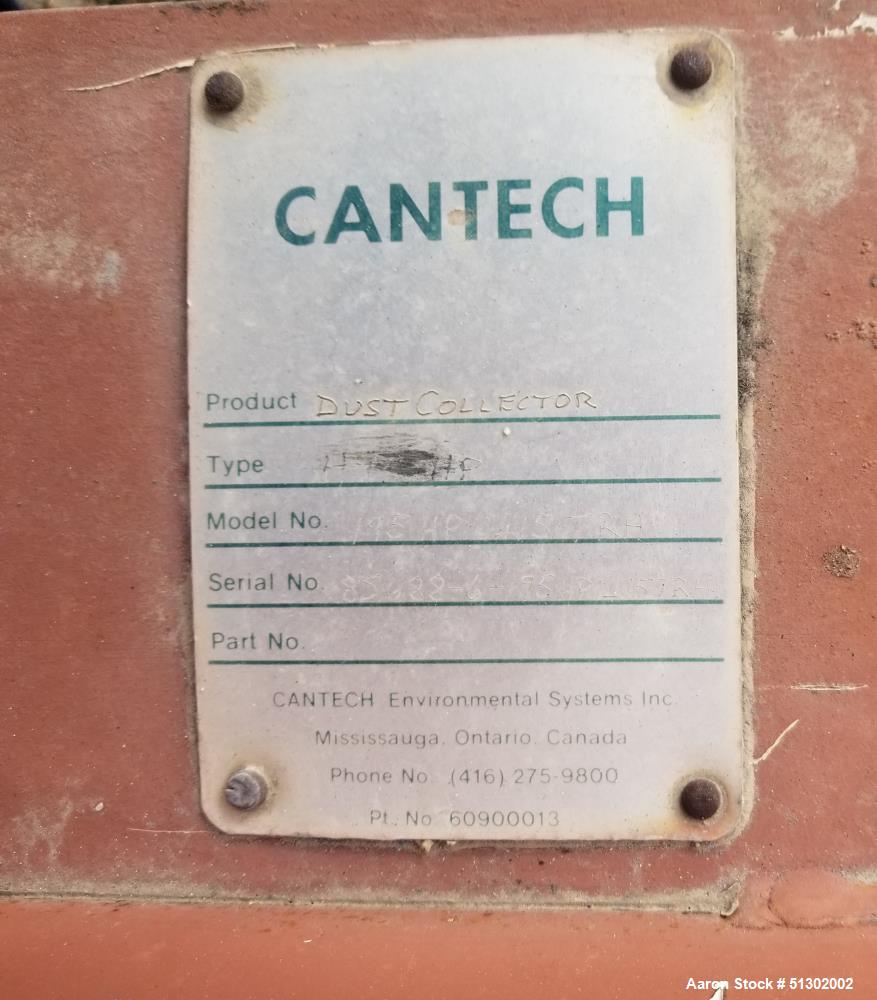 Used Cantech Dust Collector, Type HP-HT