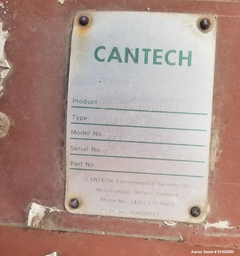 Used Cantech Dust Collector, Type HP-HT