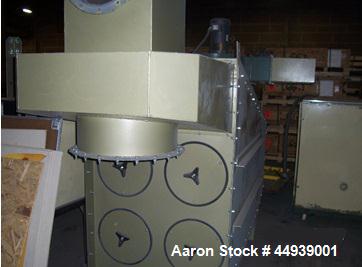 Used Clemco Blast Room Facility, Model 114224.  7' Wide x 14' long x 8' high.  Includes the following:  Full media recovery screw floor, bucket elevator recycle system with media airwash, 650 blast r...