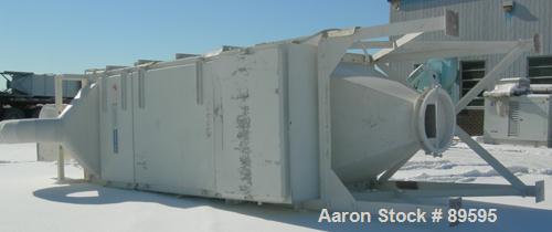 Used Carbon Steel DCE Dalamatic Envelope Type Reverse Jet Dust Collector, Model DLM 1/3/10