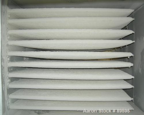Used Carbon Steel DCE Dalamatic Envelope Type Reverse Jet Dust Collector, Model DLM 1/3/10