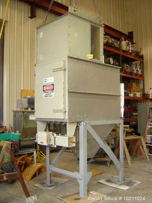 Used-185 Square Foot DCE Dust Ccollector. Stainless steel material contact parts. Type DU14K5AD. 460 volt, 3 phase, 60 hz, 3...