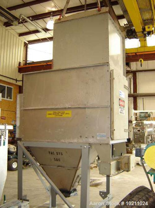 Used-185 Square Foot DCE Dust Ccollector. Stainless steel material contact parts. Type DU14K5AD. 460 volt, 3 phase, 60 hz, 3...