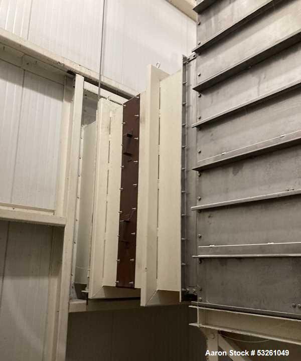 Used 1,940 Sq. Ft. Stainless Steel Dust Collector – Industrial Baghouse Filtration System with 10-Way Controller