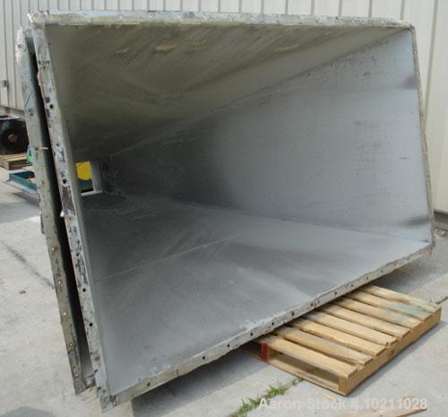 Used 1356 Square Foot DCE Sintamatic Pulse Jet Dust Collector, type SC2B64. Two bank design. Each bank has 10 filter elements, PTFE based coating on a high grade porous composite as its filtration me...