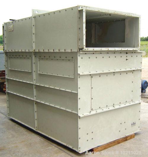 Used 1356 Square Foot DCE Sintamatic Pulse Jet Dust Collector, TYPE SC2B64. Two bank design. Each bank has 10 filter elements, PTFE based costing on a high grade porous composite as its filtration me...