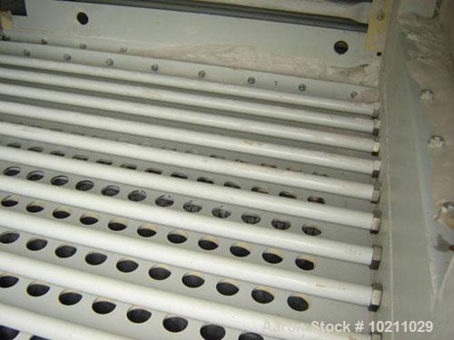 Used 1356 Square Foot DCE Sintamatic Pulse Jet Dust Collector, TYPE SC2B64. Two bank design. Each bank has 10 filter elements, PTFE based costing on a high grade porous composite as its filtration me...