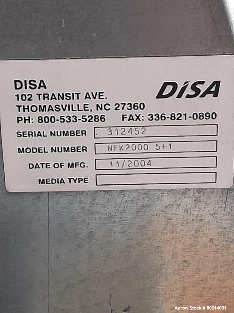 Used Disa Dust Collection System