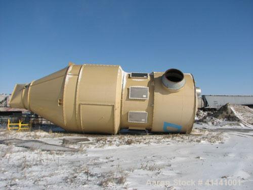 Used DISA Cattinair Manual Cyclopac 4Y7 Dust Collector. Number of bags: 154. Filter media square feet: 2978. Air volume (max): 35,736 cfm.