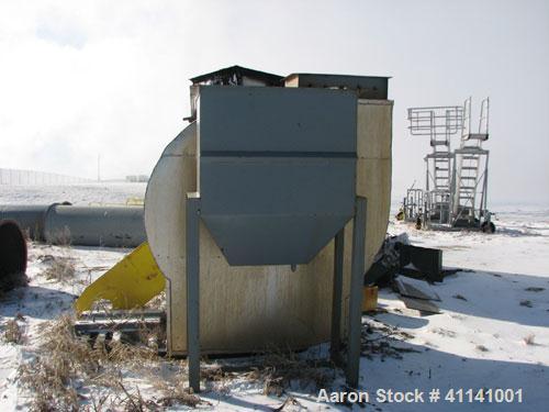 Used DISA Cattinair Manual Cyclopac 4Y7 Dust Collector. Number of bags: 154. Filter media square feet: 2978. Air volume (max): 35,736 cfm.