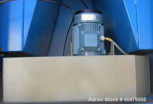 Used Torit DryFlo Mist Collector, model DMC-D1-HEPA, carbon steel. Approximate 220 square foot filter area, 2000 cfm. 2.2 kw (3 hp), 3/60/440 volt blower. (2) 8" inlets, 2" bottom outlet. Side access...