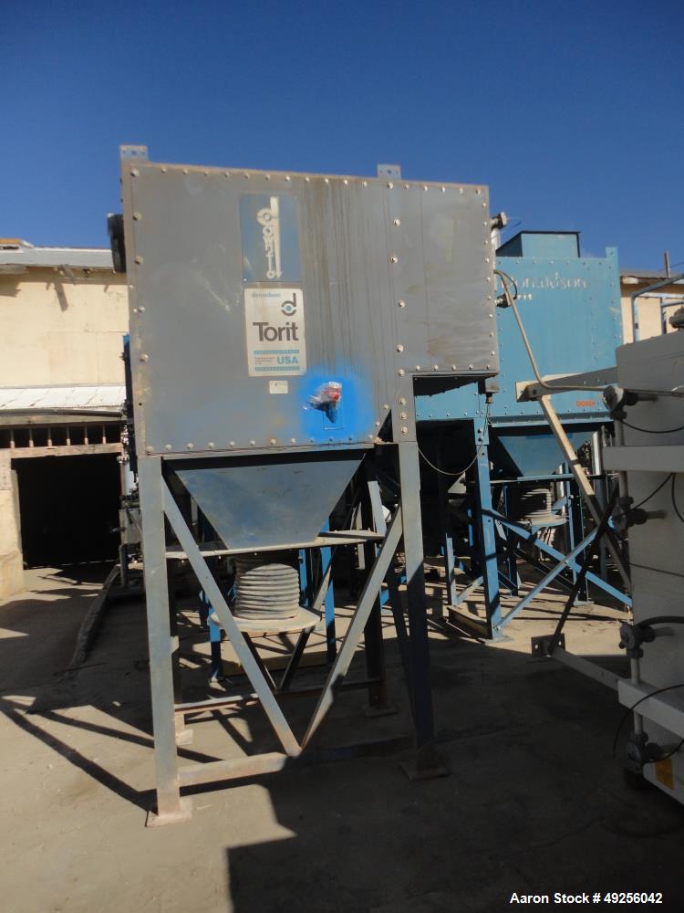 Used Donaldson Torit Model 2DF8 Cartridge Dust Collector