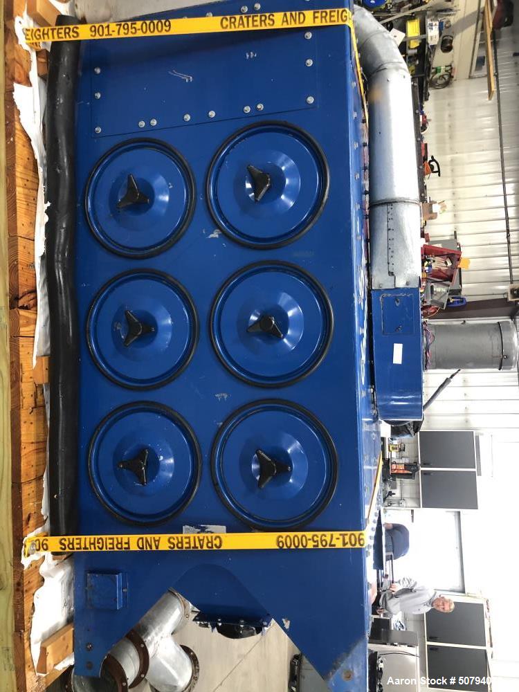 Used Donaldson Torit Downflo Cartridge Type Dust Collector, Model 3DF6
