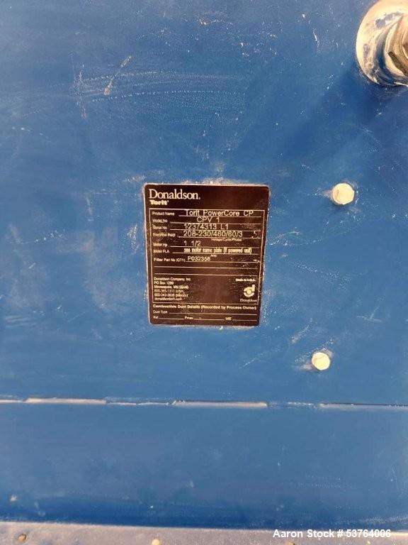 Used Donaldson Torit CPV-1 Industrial Dust Collector with Hopper