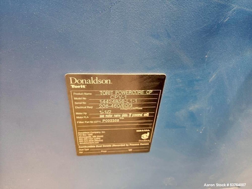 Pre-Owned Donaldson Torit CPV-1 Dust Collector – 700 CFM