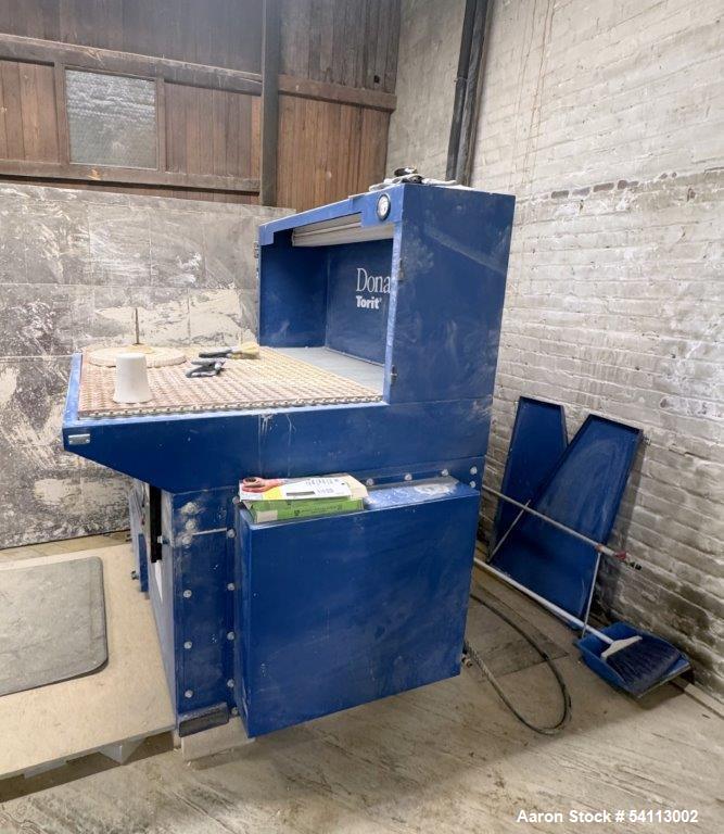 Used Donaldson Torit Downdraft Bench | Model DB-2000 | 2000 CFM | Pulse Jet Cleaning