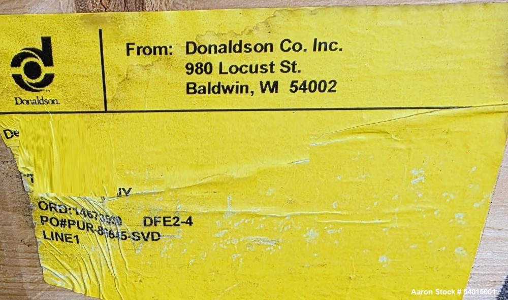 Donaldson Downflo Evolution DFE 2-4 Pulse-Jet Cartridge Dust Collector – Unused
