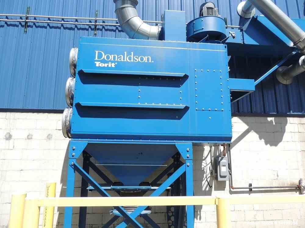 Used Donaldson Torit Downflow Evolution Dust Collector. Model DFE3-12