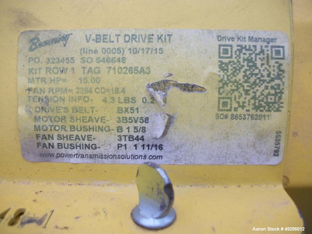 Used Donaldson Torit Downflo Evolution Dust Collector, Model DFE3-6